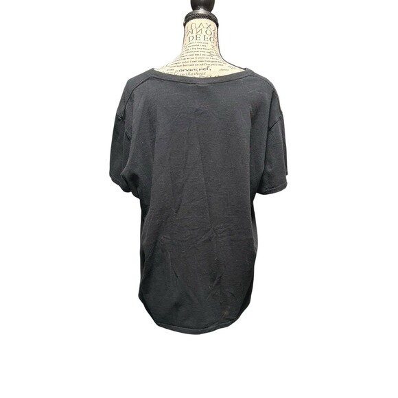 Womens Black Graphic T  "Keepin' It Rural" Chicken Farm Country Gildan Plus 2X - Picture 4 of 6